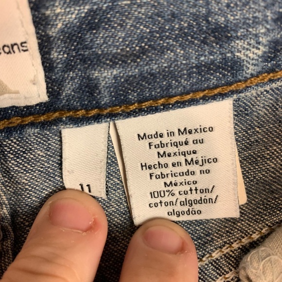 Calvin Klein vintage wash woman’s jeans high rise boot cut medium wash size 11 - Picture 7 of 9